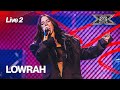 LOWRAH mostra la sua rabbia in “Man Down” di Rihanna a X FACTOR 2024 | LIVE 2