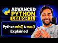 Python min() & max() Explained