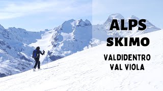 Pizzo della Valle - EURASIER - SKIALP Val Viola - 4K Stelvio ALPS Drone