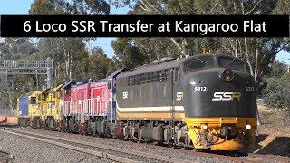 SSR 6 Loco transfer with S312-P16-P14-T363-T381-BL34 - 5th Nov 2020