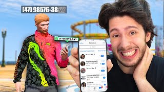 Coloquei meu WHATSAPP da VIDA REAL no GTA RP!! (deu ruim)