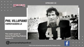 Former Oakland Raiders LB Phil Villapiano talks Franco Harris and the Immaculate Reception.