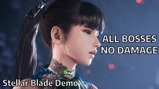 No Damage Boss Rush - Stellar Blade Demo 4K60 Gameplay
