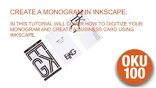 CREATE A MONOGRAM IN INKSCAPE