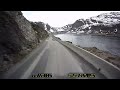 norway. e69. olderfjord honningsvag. skarvbergtunnelen