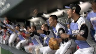 【プロ野球パ】新加入の矢野が猛打賞！両軍合わせ35安打の死闘制し日本ハムサヨナラ勝ち 2015/06/12 F8-7DB