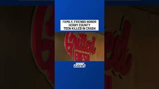 Family, friends honor Horry County teen killed in crash