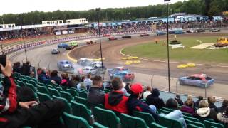 Rookie Banger Race First laps - Foxhall Stadium - 25/5/15