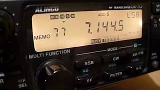 Yaesu FT450AT versus ALINCO DX 70 on receive TEST