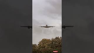 Emirates AirBus A380 is tearing up the cloud coming#shorts #ytshorts #airport #a380#emirates