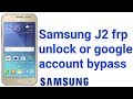 Samsung Galaxy J2 sm-j200 frp remove or google account bypass. 100% tested