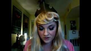 Sleeping Beauty Princess Aurora makeup tutorial