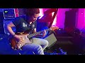 Ritz metalasia pulak test guitar power fender 59 semasa rehearsal projek gila lefthanded