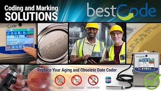 Take the Lead with BestCode Industrial Printing Systems—Replace your Aging and Obsolete Date Coder