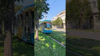 KOŠICE | Nice city tram 🚊 in Štúrova street