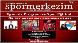 Kondüsyon-Çabukluk ve Çabuk Kuvvette Devamlılık- Spormerkezim-Erol UĞUR