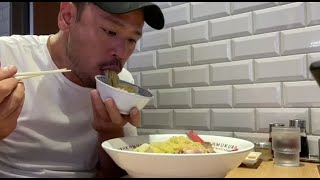 【飯テロ】ぜろわん　ラーメンライス・餃子　祝電されるも食いきる　　 2022年08月26日09時