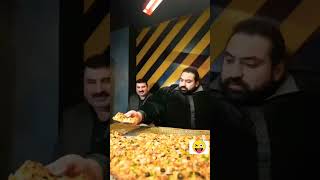 khan baba eat 5 feet pizza and win 5 lak #khanbaba #pizza #vlogs