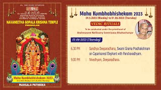 Panchavadyam | Perinkulam Navaneethakrishna Temple Mahakumbhabhishekam | 01-06-2023 Evening Session