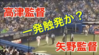 ヤクルト対阪神　一発触発か？矢野監督 高津監督