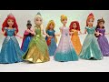 7 Minutes Satisfying with Unboxing Charming Disney Princess Doll Set Relexing ASMR