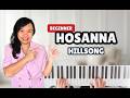 Hosanna - Hillsong United | Easy Piano Tutorial