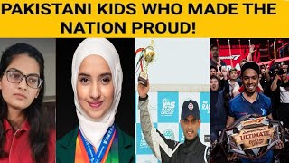 Top 10 Pakistani Kids Who Made The Nation Proud ||Talented People of Pakistan