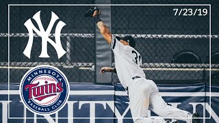 New York Yankees @ Minnesota Twins | Game Highlights | 7/23/19