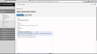 CMSMS: Products Manager Module