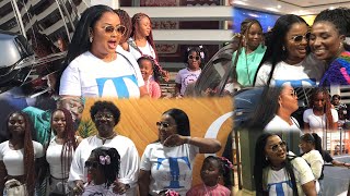 Nana Ama Mcbrown, Baby Maxin \u0026 Family Storms Accra Mall To Meet And Greet With Fun's For ...