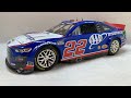 Review: 2022 Joey Logano #22 AAA Insurance Ford Mustang 1/24 Elite NASCAR Next Gen Diecast