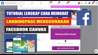 TUTORIAL CARA MEMBUAT LANDINGPAGE MENGGUNAKAN FACEBOOK CANVAS