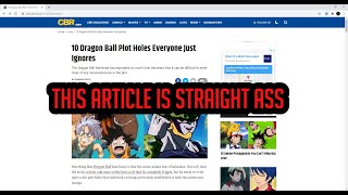 10 Dragon Ball Plot Holes Everyone Just Ignores DEBUNKED