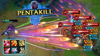 15 Minutes "SATISFYING PENTAKILL MOMENTS" in League of Legends