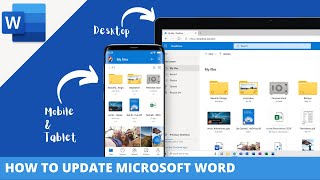 How to Update Microsoft Word | Microsoft 365 Tutorial