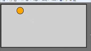 javascript: How to create a rotating bouncing ball.