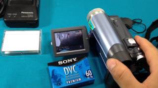 Panasonic Mini DV Camcorder 24X Optical Zoom-800X PV-GS9