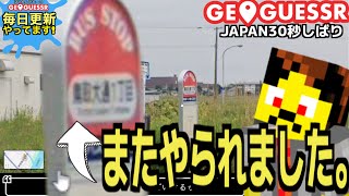 【毎日投稿】ジオゲッサー初心者がJAPAN30秒しばりでまたやられました。#ジオゲッサー