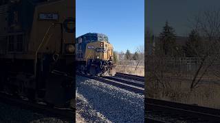 CSX M371-01 passes MP 51 first of CSXs detours