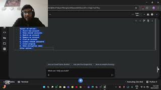 Project 7: Python based password manager