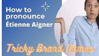 Tricky Brand Names: Étienne Aigner - The Thrifting Channel