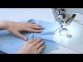 how to sew a continuous bound placket