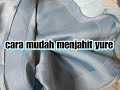 Cara mudah menjahit yure atau horsehair bagi pemula