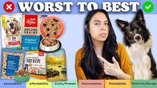 Ranking Your Dog's FOOD! 🤔 Nutritionist's Dog Food Guide