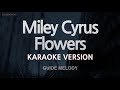 Miley Cyrus-Flowers (Melody) (Karaoke Version)