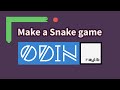 Odin + Raylib: Snake game from start to finish