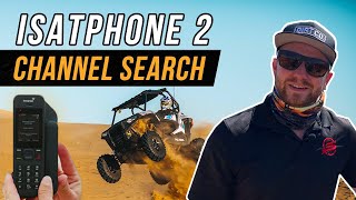 How to: Channel Search on Isatphone2 satellite phone