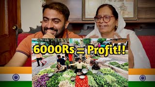 I Bought RS 6,000/-Of Vegetables How Much l Earn After Selling? Chandu The Villager l PAK REACTION