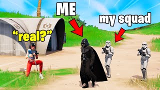 We Pretended to be the DARTH VADER Boss (it worked)