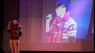 網絡歌手樂樂 - Lonely Christmas @ 基督教香港信義會元朗信義中學 YLLSS Singing Contest 2014.12.22